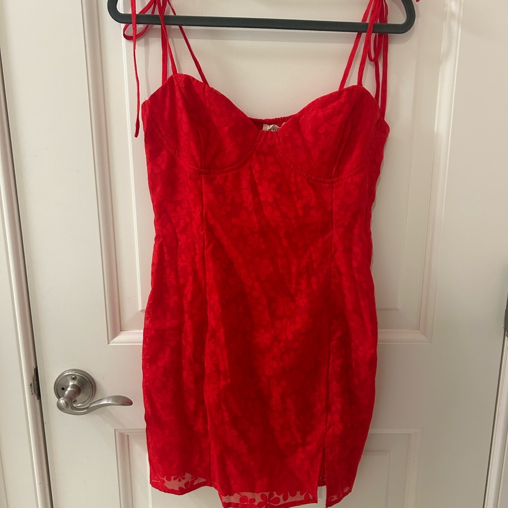 Urban outfitters Red Strappy Dress